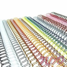 투요 와이어링 28.5mm 흑 40개 더블와이어 링와이어제본용표지 스프링제본