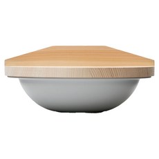HEGE 高導熱直火鍋 1.0 白色木蓋, 1個, 25cm