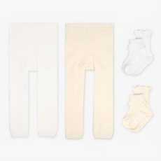 HI BABY KIDS 可愛緊身褲2款 + 襪子2款組合