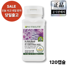 최신제조 암웨이 뉴트리 B-DHA 블렌드 눈 두뇌 건강(오늘출고내일도착), 1박스, 119매