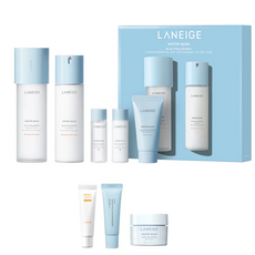 라네즈 워터뱅크 블루 히알루로닉 2 스텝 에센셜 중건성용 기초 2종+선크림10ml젤크림10ml세럼10ml, 1세트