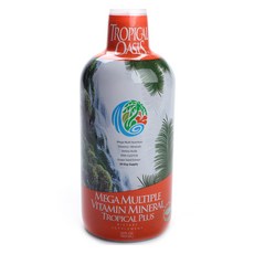 Mega 多種維生素礦物質 Tropical Plus, 960ml, 1瓶