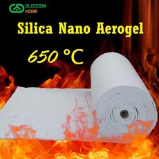 50X150CM 신제품 단열 나노 에어로겔 펠트 방수 실리카 유리 섬유 에어로젤 절연 펠트 650 ℃, 8) Thickness 6mm  W 10cm x L 1