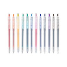 델리 델라이트 젤펜 0.5mm 12개1세트 옵션 12