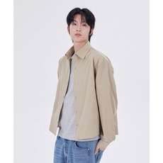 매장정품 굿라이프웍스 GLW 스테디 페이퍼 코튼 크롭 셔츠 베이지 26SSGS04BE 233528
