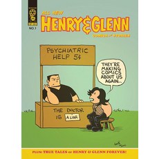 (영문도서) All New Henry & Glenn Comics & Stories #1: True Tales of Henry & Glenn Forever Paperback, Microcosm Publishing, English, 9781648415029