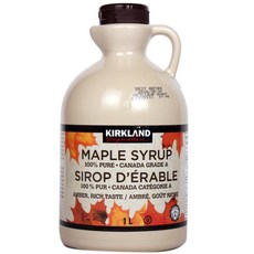 커클랜드 메이플시럽 1L 단풍시럽 설탕 코스트코, 1개