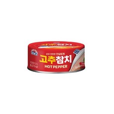 사조참치 고추참치, 85g, 4개