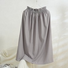 美容院浴裙抹胸水柔面料套頭款純色可穿睡裙客人服睡裙, 1個, 灰色:均碼(胸圍130cm以內)