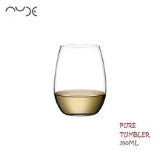 nude 純水杯 390mL 水晶無梗酒杯 水晶玻璃 O杯, 1個