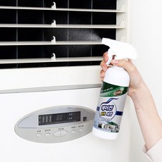 깔끄미 에어컨 내부 필터 강력 살균 탈취 세정제-400ml 냄새 세균 곰팡이 먼지 오염 탈취제 에어컨세정제, 1개, 400ml
