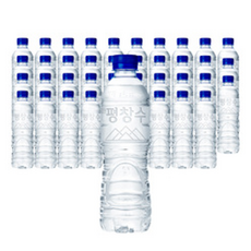 강원평창수 무라벨 500ml 40개