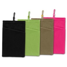 파우치 POUCH 잠금장치 구슬 다용도 보조배터리 VELVET, 라임