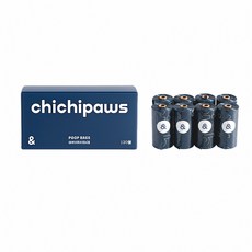 chichipaws 寵物便便袋, 藏藍色, 1箱, 120個裝