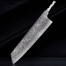 TURWHO 단조 DIY 블레이드 AUS 10 다마스커스 강철 주방 만들기 수제 핸들 없음, Kiritsuke knife