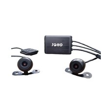 蘇菲雅生活百貨 摩托車行車記錄器 高清雙鏡頭 機車行車記錄器 雙頭記錄器 頭盔式記錄器, 1080P  WIFI GPS 重力偵測 手機觀看, 黑色, OX1080 超級電容版 雙鏡頭