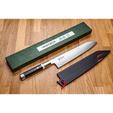 和欣行 佑成 粉末鋼 SG2 三合鋼 劍型牛刀 270MM 總銅黑檀柄 - 現貨, 1個