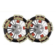 자동차 쇠사슬체인 타이어 트럭 차량 스노우 장착 쇠사슬 안전