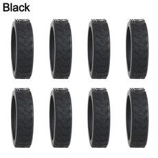 캐리어 바퀴 커버, 8개, 블랙