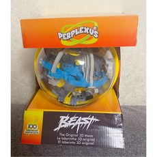 자이놈 Perplexus 포털 3D 퍼즐 피젯 볼 게임 미로, 라지 100단계, 1개