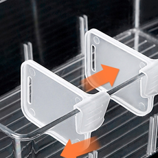 칸막이 서랍칸막이 공간분리 10p 냉장고파티션, 단품