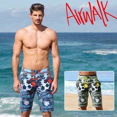 AIRWALK 男款防曬沙灘褲 LAWe0909