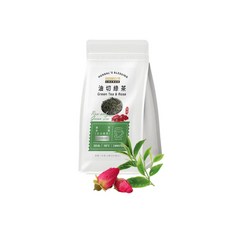 HAN SHOU 油切綠茶 玫瑰綠茶 幫助消化 提升代謝, 3g, 1個, 30個裝