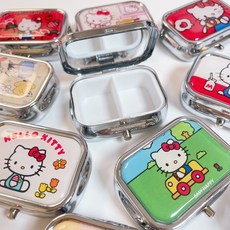 귀여운 산리오 헬로 키티 미니 틴케이스, 1개, 산리오틴케이스 08. 튤립 키티