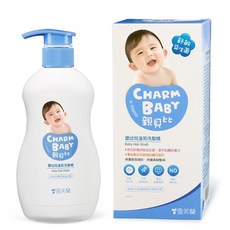 雪芙蘭 親貝比 嬰幼兒溫和洗髮精/沐浴精 400ml，溫和不刺激，洗髮沐浴二合一，給寶寶最安心的呵護, 1個, 洗髮精