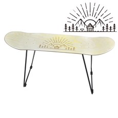 다리 DIY 만들기 입문용 탁자 전동보드 테이블 고정식, 1개, 진저 옐로우