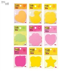 한지상점 귀여운 포스트잇 메모노트, 나비