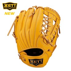 제트 유소년 글러브 그라운드 히어로 76555F 옐로우브라운 L사이즈 야구글러브, 단품