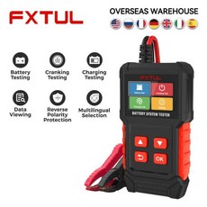 VDIAGTOOL BT300 5-3000 CCA 자동차 배터리 테스터 6V 12V 충전 크랭킹 스캐너 도구 오토바이 트럭 SUV, 01 China Mainland, 01 BT300