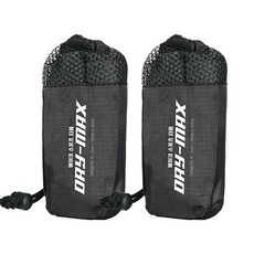 드라이맥스 건식 수건 스포츠 쿨링타월 휴대용 운동 헬스 kc인증 알러지검사완료, 2개, 블랙