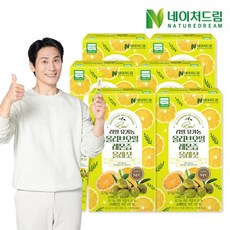 리얼 유기농 올리브오일 레몬즙 올레샷 20ml 14포 6박스/폴리페놀, 없음, 상세설명 참조