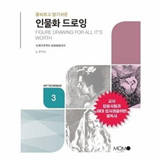 인물화 드로잉 올바르고 알기쉬운, 모모북스