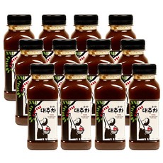 대추밭 둘째딸이만든 걸쭉한 수제 대추차 전통차 허밍테이블 코자대추차 경산대추, 1개입, 12개, 200g