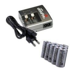 파워 어댑터포함 16340배터리 전용 2구 배터리충전기, 본상품