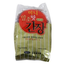 신동원 미니양조맛간장소스(6g 200개 ) 2개, 6g, 400개