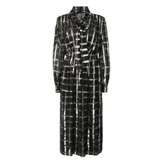 알베르타페레티 체크 보타이 셔츠