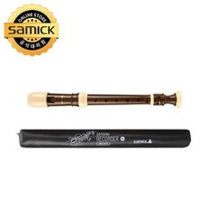 [HS]삼익악기 리코더 SRG-w 저먼식 3단분리형 음악준비물, 1개