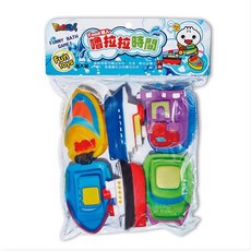 FOOD超人 洗澡玩具 6入裝, 小船-嚕拉拉時間