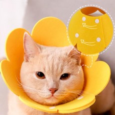 라윤앤코 칼라 넥카라 중형견넥카라, 옐로우 S