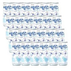 롯데 밀키스 250ml 30캔 x 2개 / 캔음료 탄산, 60개
