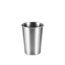 304不鏽鋼單層啤酒杯 戶外可疊放夏季冷飲杯, 1個