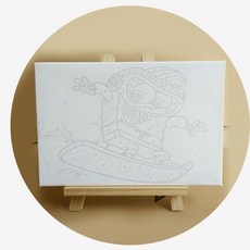 OH 중형 나무 이젤K*SE