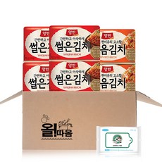 동원 양반썰은김치 160g x 4개 + 볶음김치 160g x 2개, 1세트