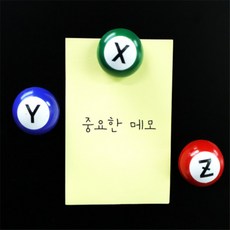 미쁨담아 알파벳자석 초강력미니자석, A~M (MF-221)