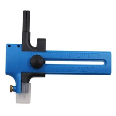 이중 단계 조절식 회전 나침반 원형 커터 판지 고무 비닐 가죽 공예용, 02 A3