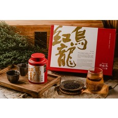 博雅齋 ITQI三星獎紅烏龍茶禮盒75g 2入 高階送禮, 1個, 紅烏龍75g+75g